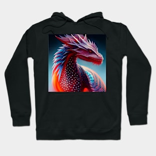 Crystal Dragons Series #22: Feral Ornamental Hoodie